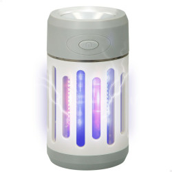 Lámpara Antimosquitos Recargable con LED 2 en 1 Aktive 7 x 13 x 7 cm