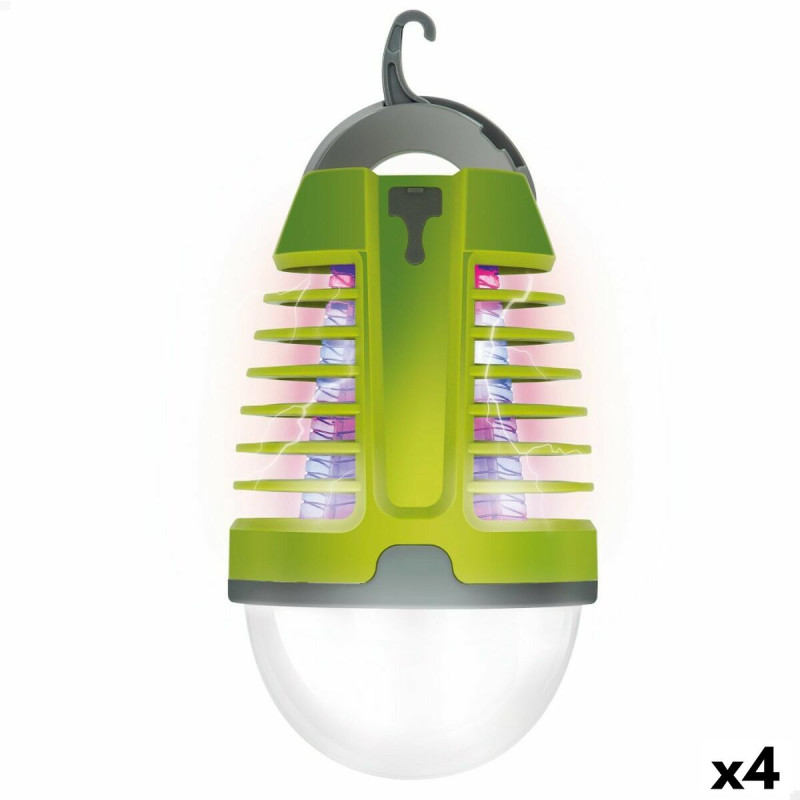 Lámpara Antimosquitos Aktive Plástico 9 x 15 x 9 cm (4 Unidades) Lámpara Antimosquitos Aktive Plástico 9 x 15 x 9 cm (4 Unidades)