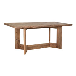 Mesa de Comedor DKD Home Decor Natural Madera Reciclada 180 x 90 x 76