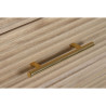 Cómoda DKD Home Decor Dorado Marrón claro Madera Madera de Paulonia