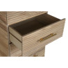 Cómoda DKD Home Decor Dorado Marrón claro Madera Madera de Paulonia