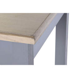 Mesa de Comedor DKD Home Decor Gris Natural Madera Madera de Paulonia