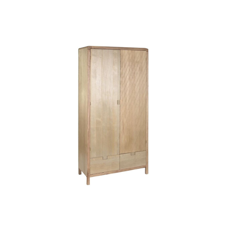 Armario ropero DKD Home Decor Natural Pino Madera MDF 90 x 40 x 180 cm Armario ropero DKD Home Decor Natural Pino Madera MDF 90 x 40 x 180 cm