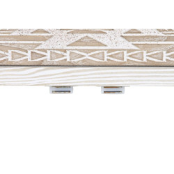 Armario DKD Home Decor Blanco Natural Cristal Abeto 86 x 40 x 180 cm 8