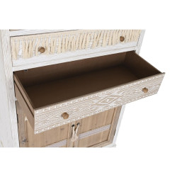 Armario DKD Home Decor Blanco Natural Cristal Abeto 86 x 40 x 180 cm 8