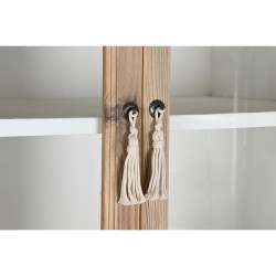 Armario DKD Home Decor Blanco Natural Cristal Abeto 86 x 40 x 180 cm 8