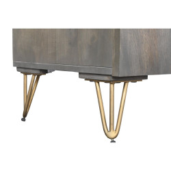 Aparador DKD Home Decor Metal Marrón Madera de mango (177 x 45 x 77 c