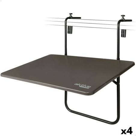Mesa Plegable Aktive Para colgar en balcón Acero 60 x 66,5 x 40 cm (4