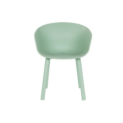 Silla con Reposabrazos DKD Home Decor 56 x 58 x 78 cm Verde 60 x 52 x