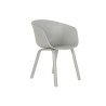 Silla de Comedor DKD Home Decor Gris claro 56 x 58 x 78 cm 60 x 55 x 7