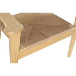 Silla de Comedor DKD Home Decor 67 x 47 x 84 cm 83 x 62 x 84 cm Natura