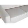 Sofá DKD Home Decor Natural Poliéster Madera de caucho Crema (172 x
