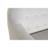 Sofá DKD Home Decor Natural Poliéster Madera de caucho Crema (172 x