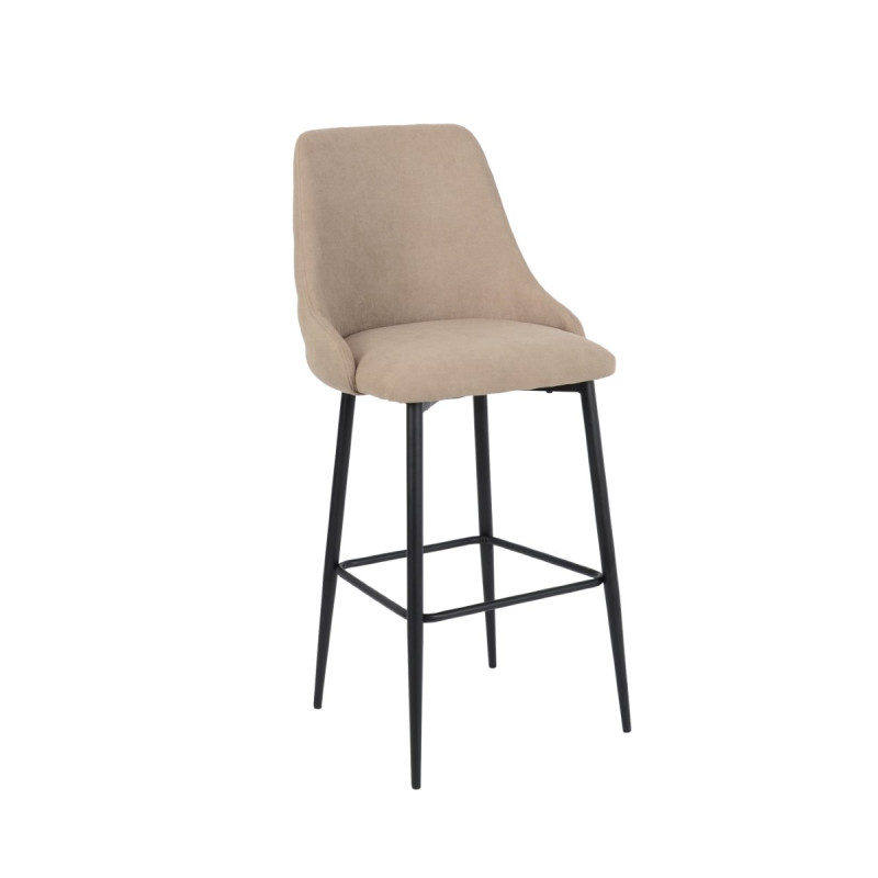 Taburete DKD Home Decor 53 x 57 x 110 cm Negro Beige Metal Marrón Taburete DKD Home Decor 53 x 57 x 110 cm Negro Beige Metal Marrón