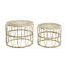 Juego de 2 mesas DKD Home Decor Marrón 50 x 50 x 40 cm 50 x 50 x 41,5