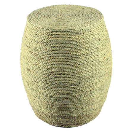 Reposapiés DKD Home Decor Marrón Marrón claro Cáñamo Cuerda Natur