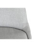 Silla de Comedor DKD Home Decor Poliéster Gris claro Roble (48 x 44 x
