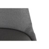 Silla de Comedor DKD Home Decor Poliéster Gris oscuro Roble (48 x 44