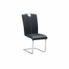 Silla de Comedor DKD Home Decor Negro Metal Poliuretano (59 x 45 x 102