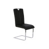 Silla de Comedor DKD Home Decor Negro Metal Poliuretano (59 x 45 x 102