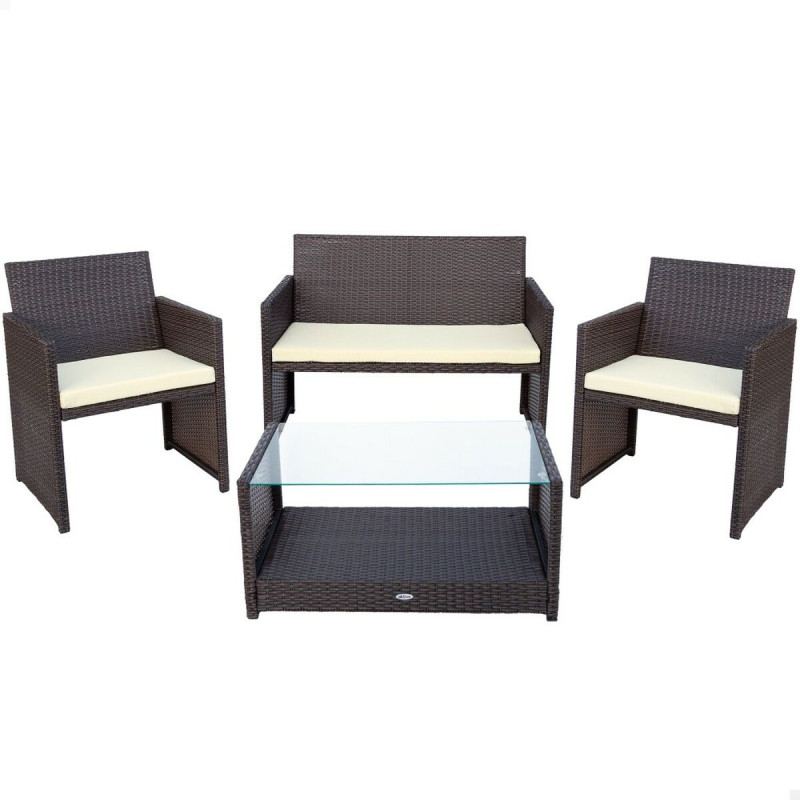 Muebles de Jardín Aktive Negro Muebles de Jardín Aktive Negro