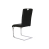 Silla de Comedor DKD Home Decor Negro Metal Poliuretano (59 x 45 x 102