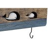 Perchero de Pared DKD Home Decor Acabado envejecido Metal Madera (85 x