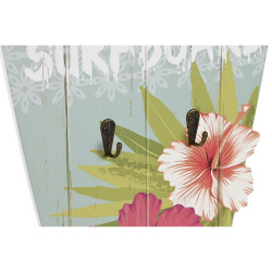 Perchero de Pared DKD Home Decor 30 x 90 x 7 cm Mediterráneo (2 Unida