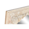 Consola DKD Home Decor Natural Madera de mango Espejo 117 x 40 x 76 cm
