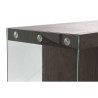 Aparador DKD Home Decor Cristal Marrón Transparente Nogal 160 x 45 x