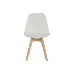 Silla DKD Home Decor Blanco 48 x 56 x 83 cm