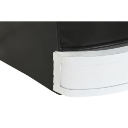 Mueble Auxiliar DKD Home Decor BAR Blanco Marrón Negro Aluminio Hierr