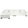 Sofá Chaise Longue DKD Home Decor Beige Crema Madera Moderno 386 x 21