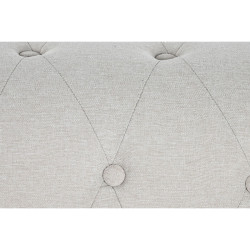 Sofá DKD Home Decor Blanco Marrón Crema Madera 209 x 84 x 76 cm