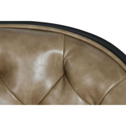 Silla de Oficina DKD Home Decor Marrón claro Polipropileno 47,5 x 57,