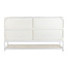 Aparador DKD Home Decor 170 x 45 x 100 cm Metal Blanco Madera de mango