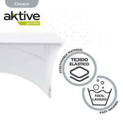Alfombra de juego Aktive Mesa Blanco Accesorios Vehículos Carretera 1
