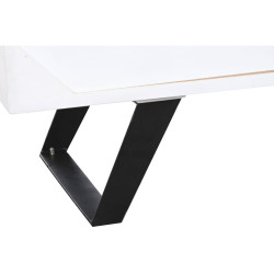 Aparador DKD Home Decor Blanco Marrón oscuro Madera de mango 150 x 40