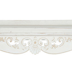 Consola DKD Home Decor 120 x 40 x 84,5 cm Abeto Blanco Madera MDF
