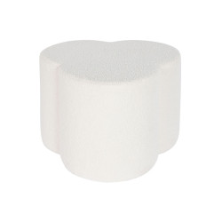 Reposapiés DKD Home Decor Blanco 53 x 53 x 40 cm