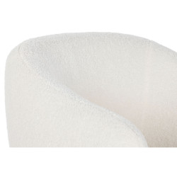 Butaca DKD Home Decor Blanco Natural Madera 70 x 70 x 80 cm