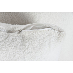 Sofá DKD Home Decor Blanco Metal 205 x 85 x 73 cm