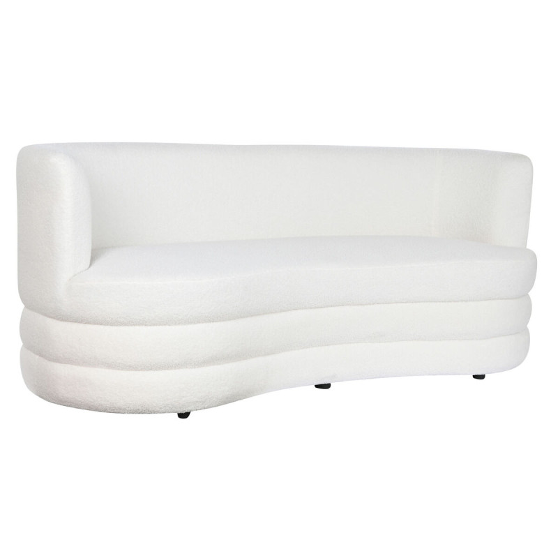 Sofá DKD Home Decor Blanco 193 x 92 x 79 cm Sofá DKD Home Decor Blanco 193 x 92 x 79 cm