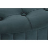 Reposapiés DKD Home Decor Verde Gris Burdeos Dorado Metal Terciopelo