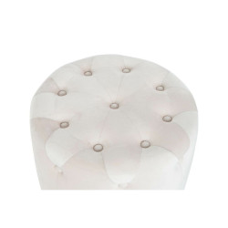 Reposapiés DKD Home Decor Rosa Dorado Madera MDF Terciopelo 60 x 60 x