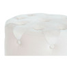 Reposapiés DKD Home Decor Rosa Dorado Madera MDF Terciopelo 60 x 60 x