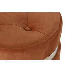 Banqueta DKD Home Decor Verde Naranja Dorado Madera MDF 80 x 47 x 43 c