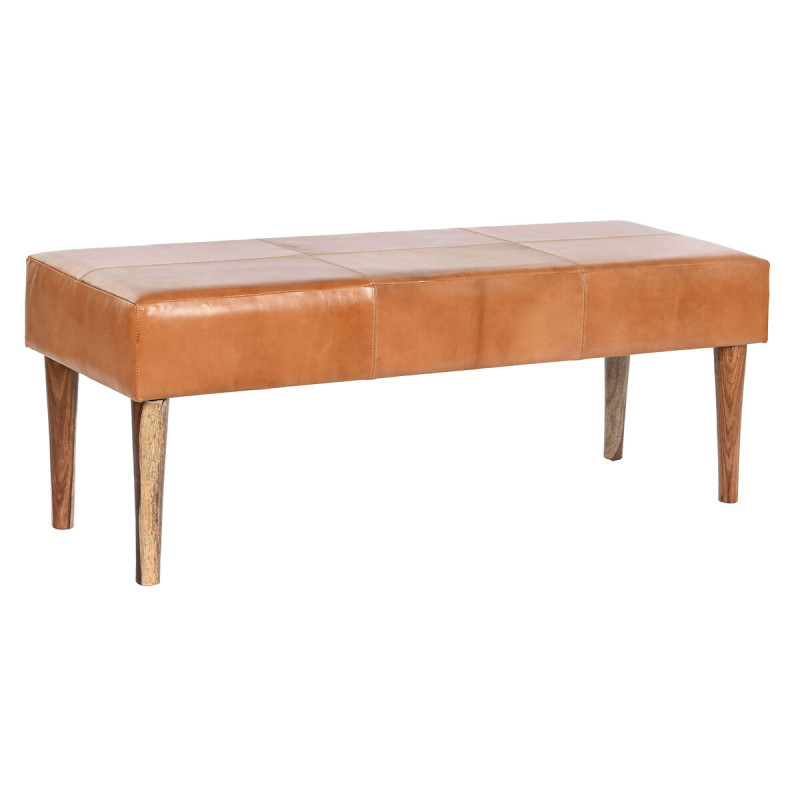 Banqueta DKD Home Decor Camel Madera 122 x 41 x 46 cm Banqueta DKD Home Decor Camel Madera 122 x 41 x 46 cm