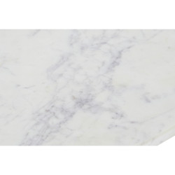 Mesa de Centro DKD Home Decor 81 x 81 x 44 cm Mármol Hierro