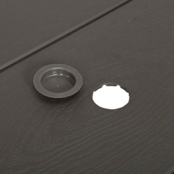 Mesa Plegable Lifetime Madera Marrón Pícnic Acero Plástico 183 x 74